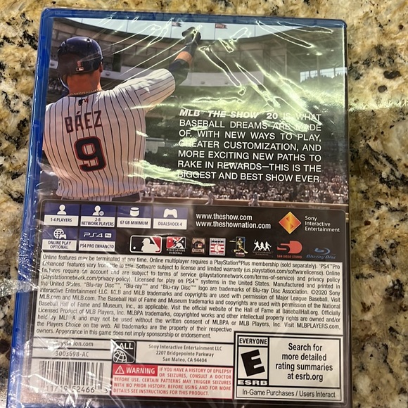 Lot of 2 PS4 games. NBA2k20 and TheSHOW20 - Picture 5 of 5